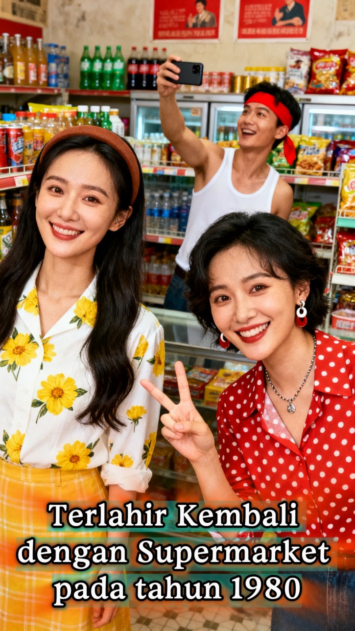 Streaming Terlahir Kembali dengan Supermarket pada tahun 1980 Sub Indo
